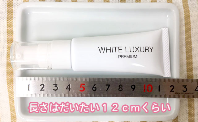 長さはだいたい12cmくらい